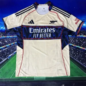 2025 2026 arsenal pre match football shirt 1