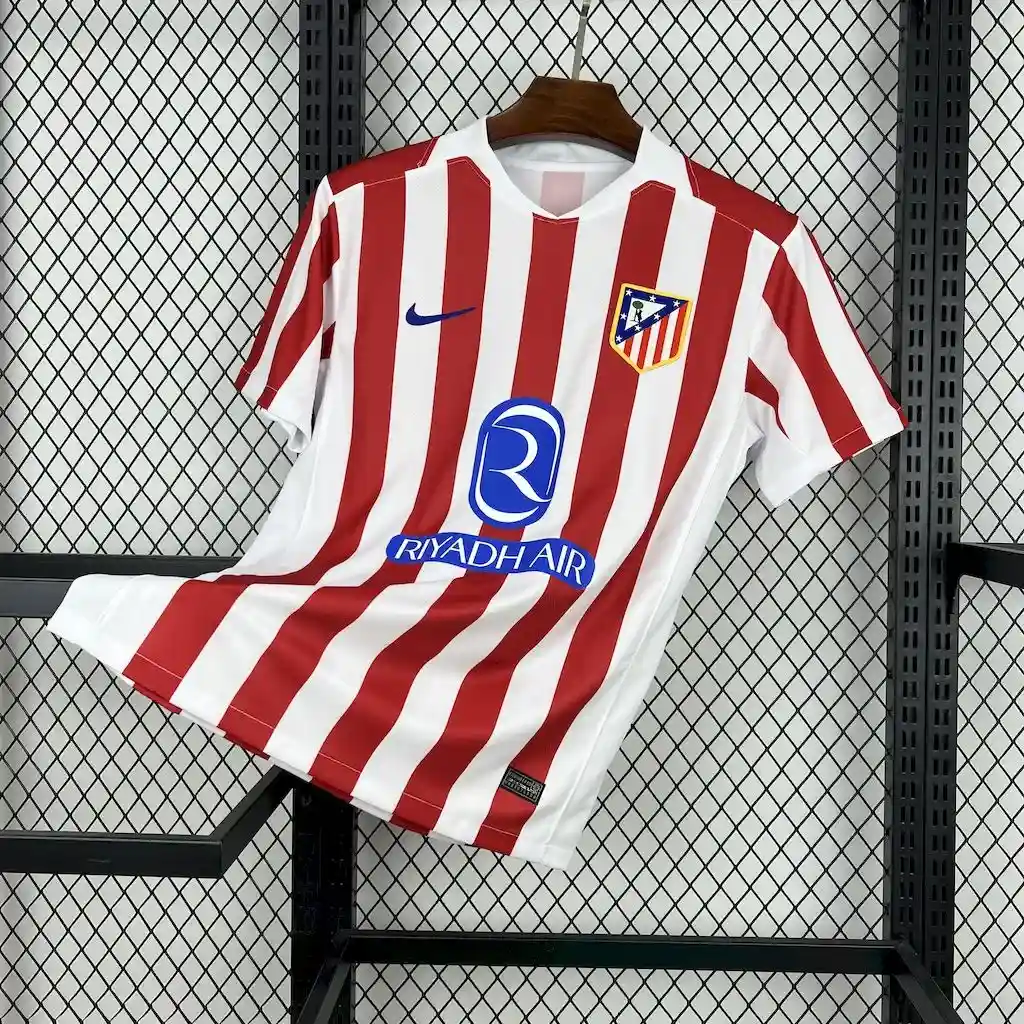 2025 2026 atletico madrid home football shirt 3