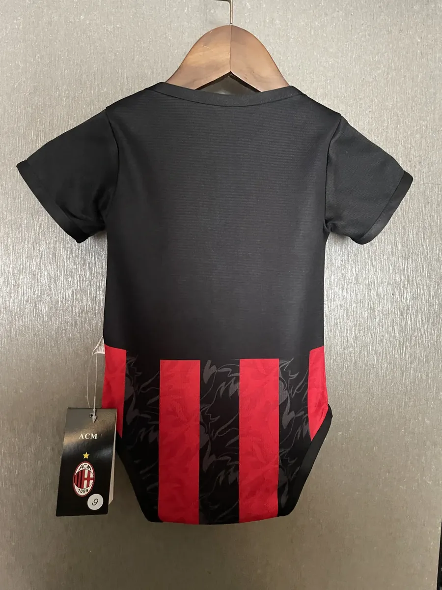 2025 2026 baby crawling clothes ac milan home football shirt 2