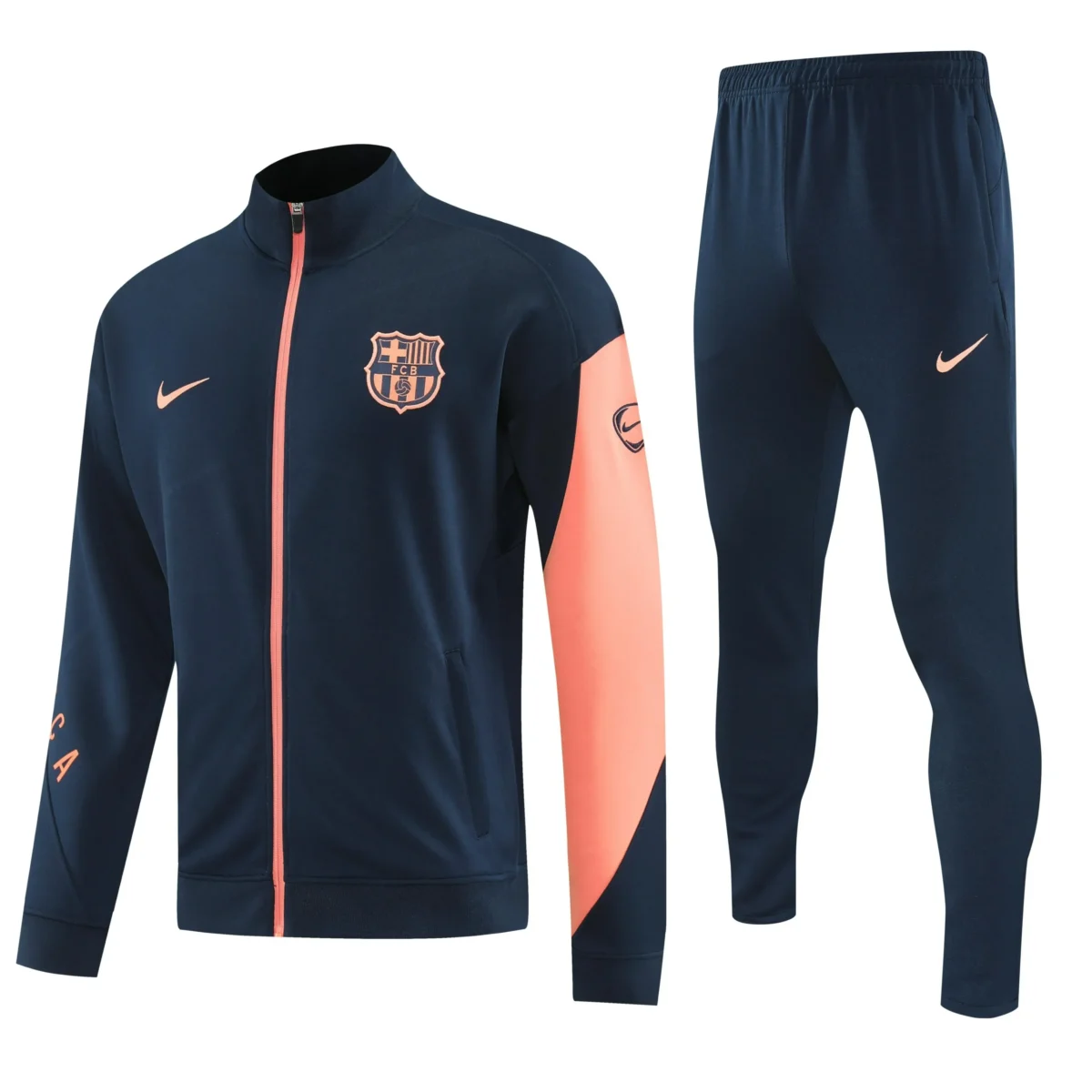 2025 2026 barcelona long zipped jacket training suit jersey 1