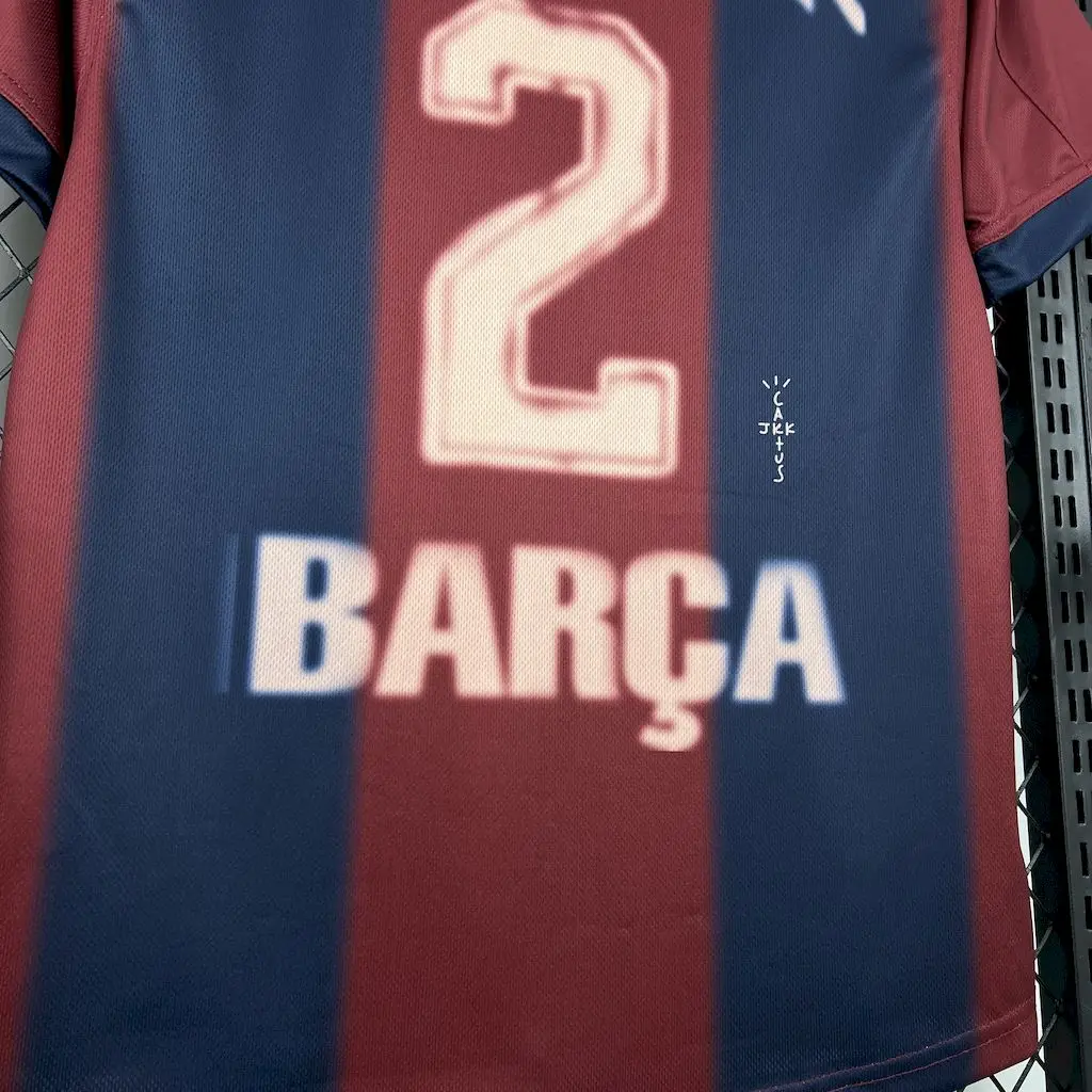 2025 2026 barcelona travis scott football shirt 4