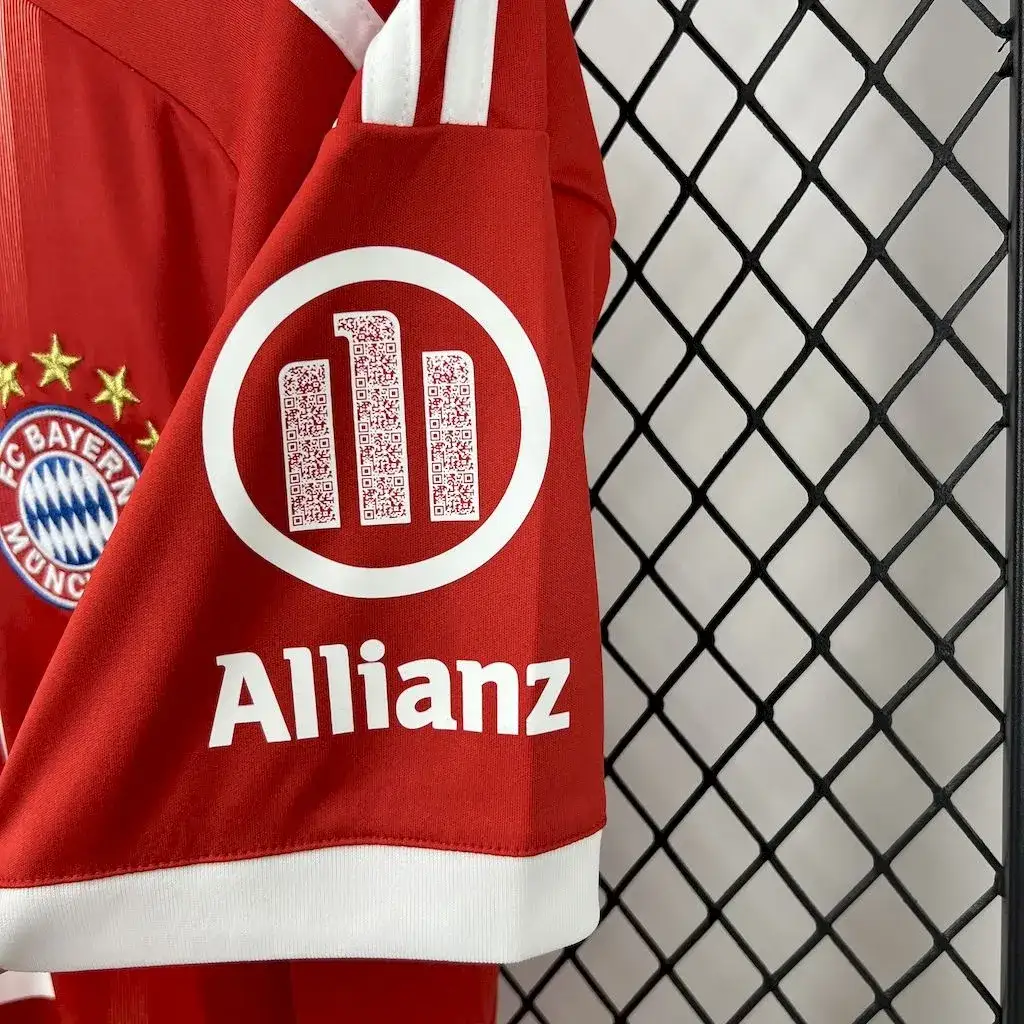 2025 2026 bayern munich home football shirt 5