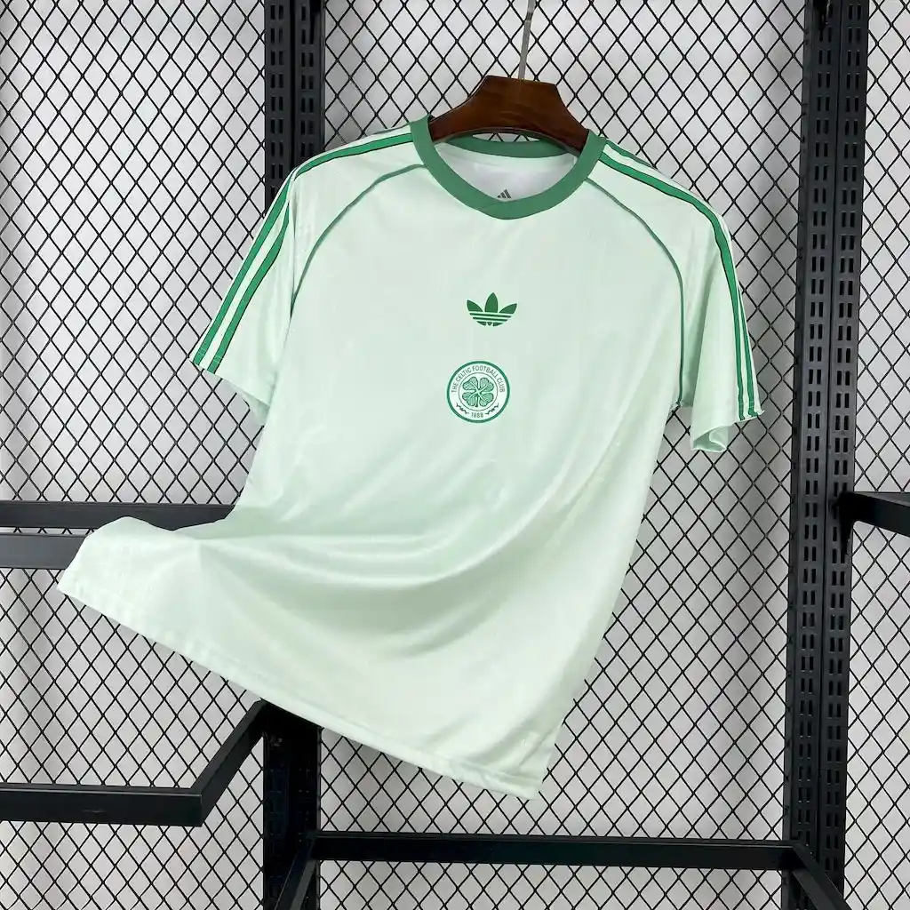 2025 2026 celtic f c pre match football shirt 1