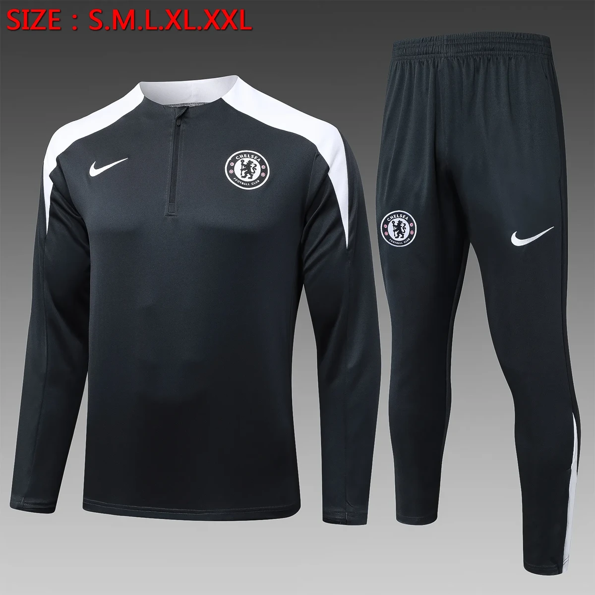 2025 2026 chelsea half pull training suit football shirt 1