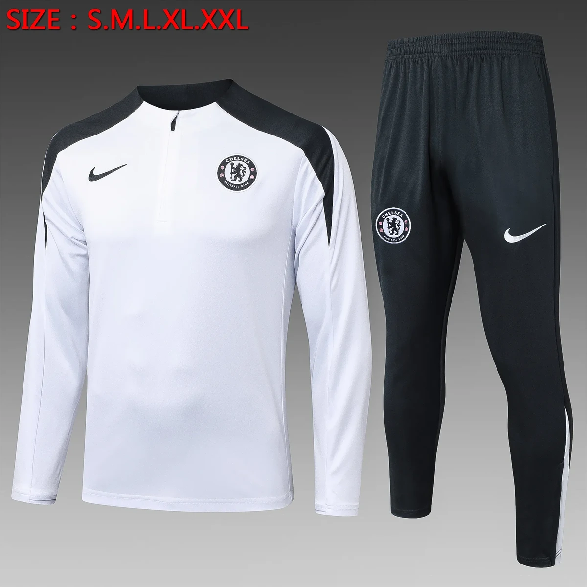 2025 2026 chelsea half pull training suit football shirt 4