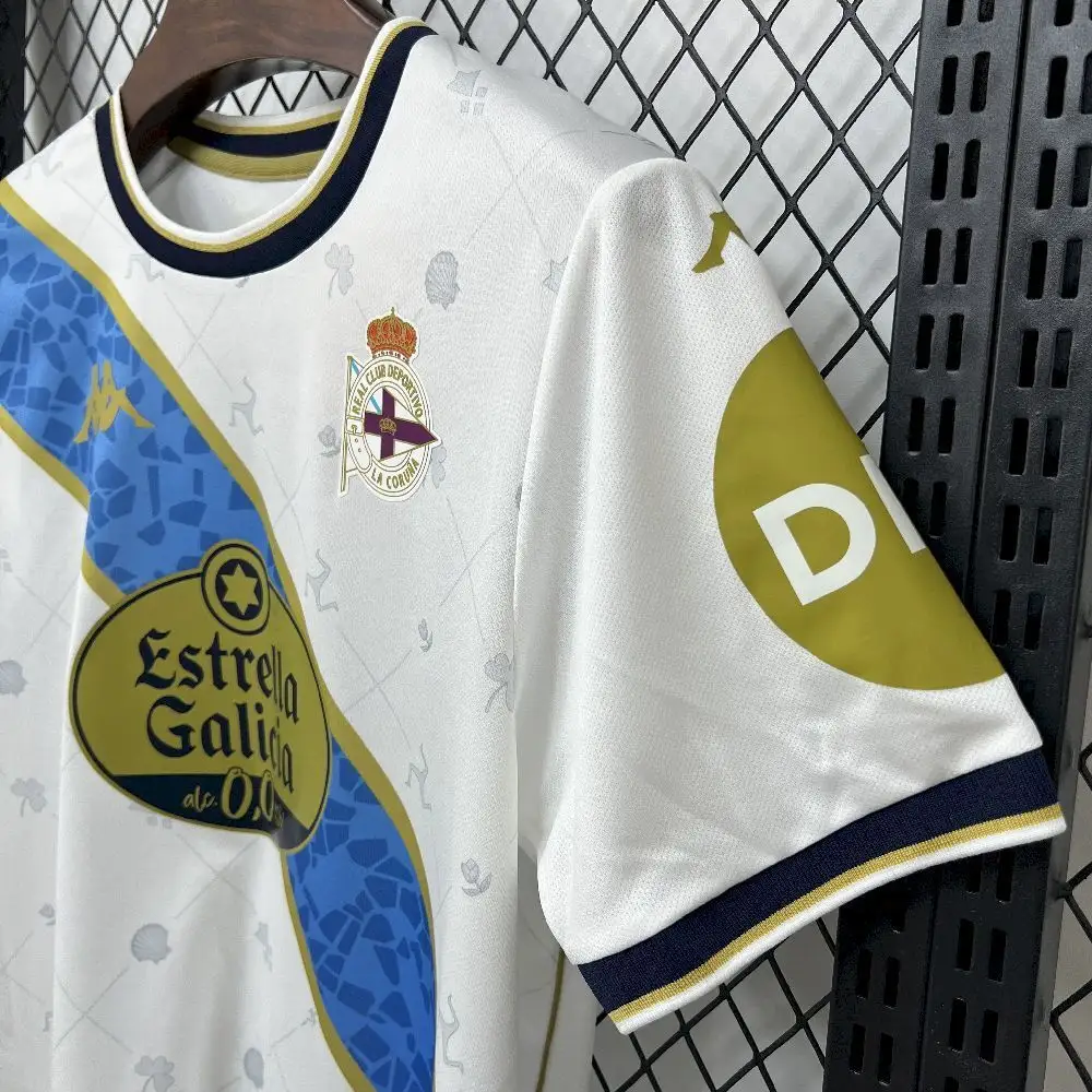 2025 2026 deportivo de la coruna second away football shirt 6
