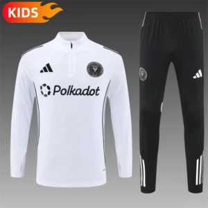 2025 2026 inter miami half pull training wear football shirt kids size 1