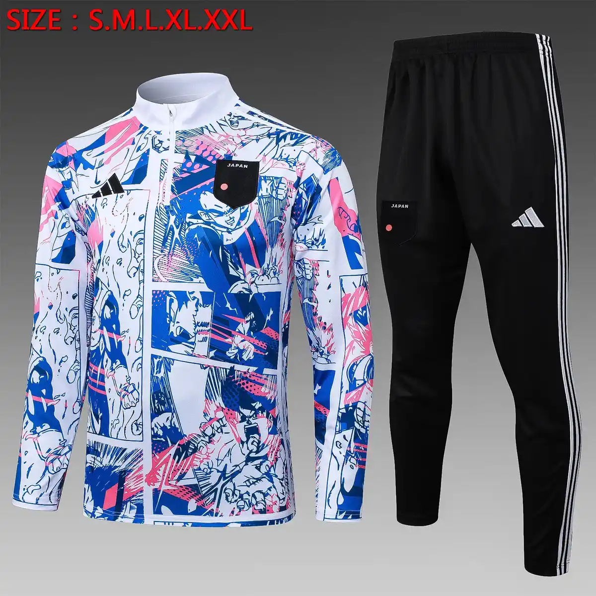 2025 2026 japan half zipper training suit football shirt 1