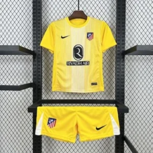 2025 2026 kids atletico madrid goalkeeperfootball shirt 1