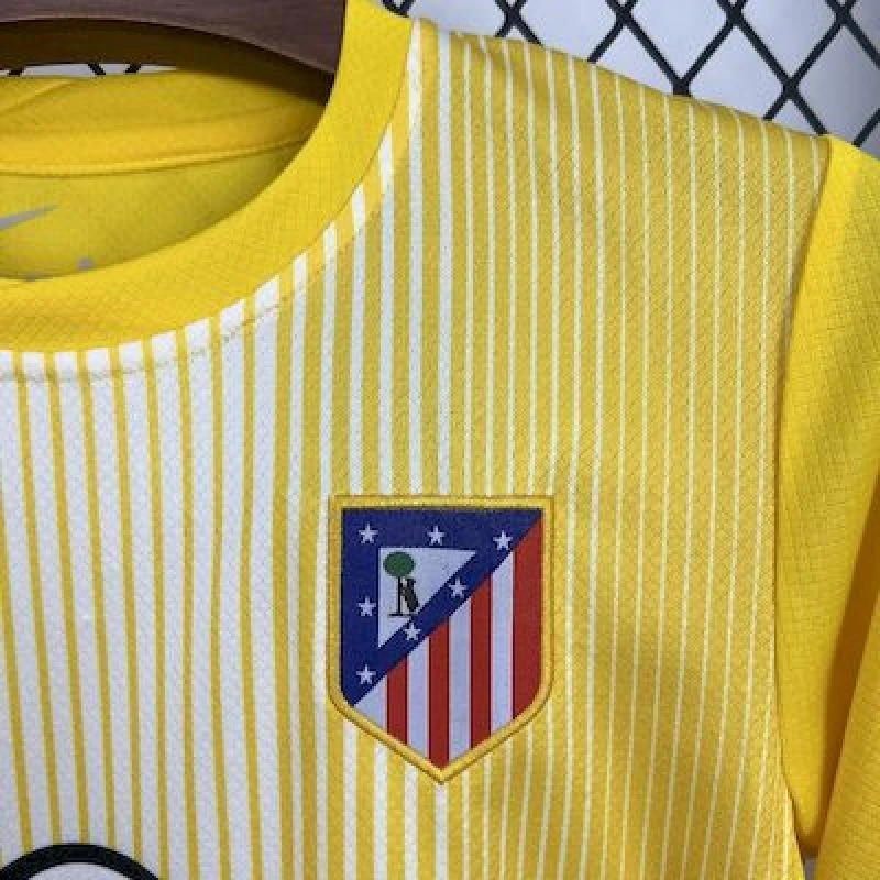2025 2026 kids atletico madrid goalkeeperfootball shirt 3