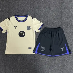 2025 2026 kids barcelona away football shirt 1