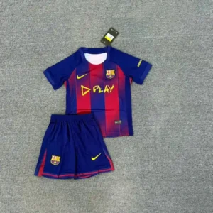 2025 2026 kids barcelona home football shirt 1