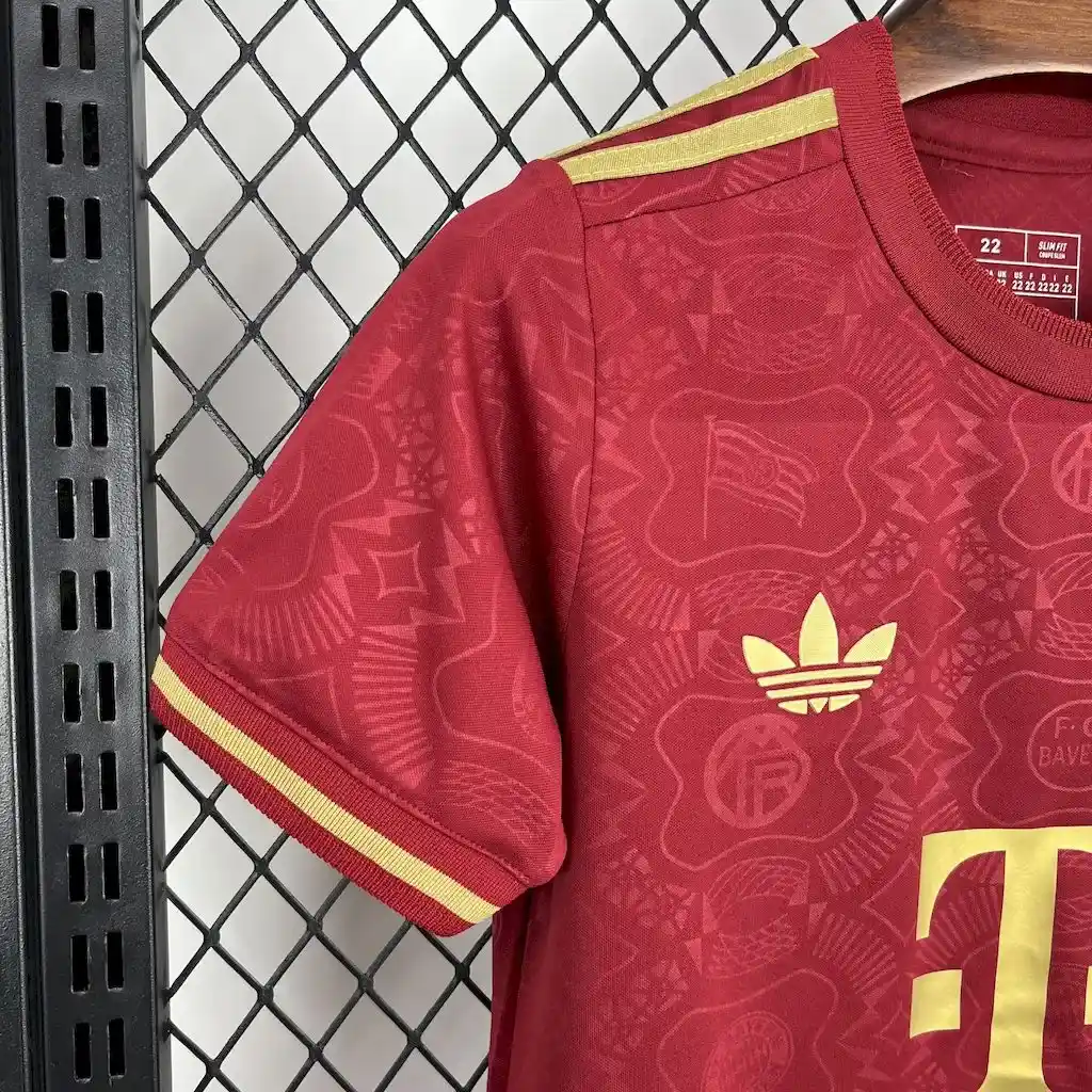 2025 2026 kids size bayern munich 125 anniversary football jersey 5