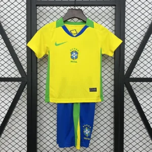 2025 2026 kids size brazil home football shirt 1 1