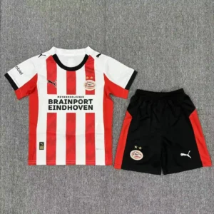 2025 2026 kids size eindhoven home football shirt 1