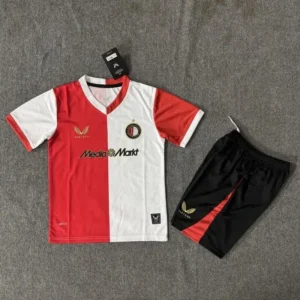 2025 2026 kids size feyenoord home football shirt 1
