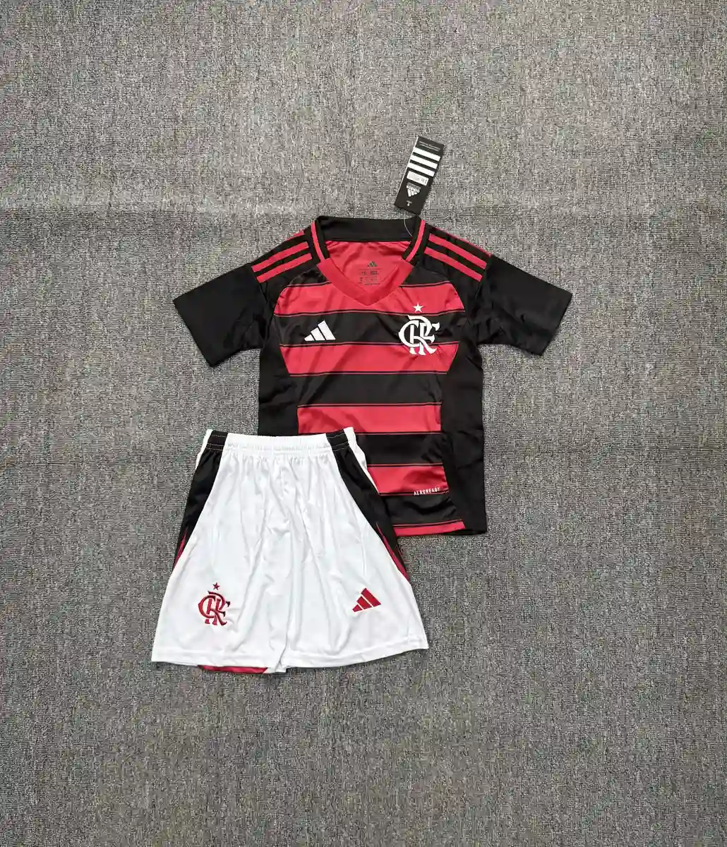 2025 2026 kids size flamengo home football shirt 1