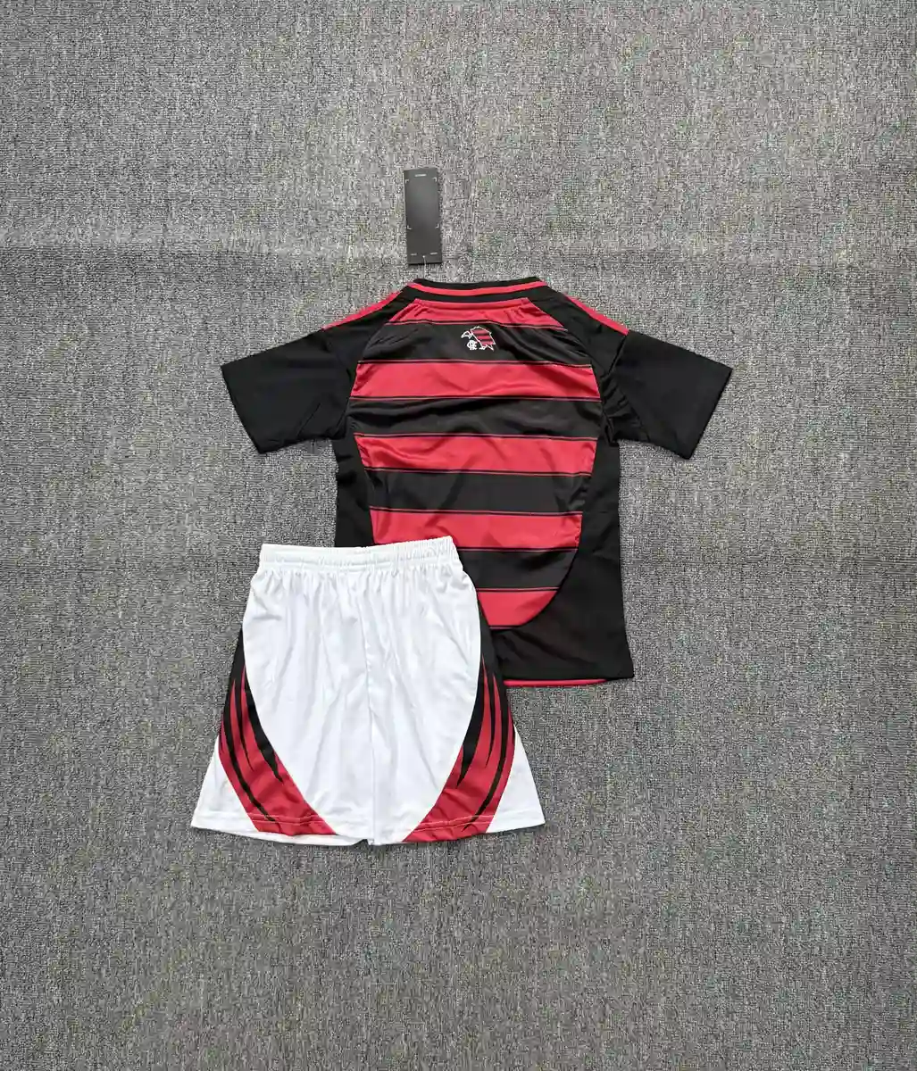 2025 2026 kids size flamengo home football shirt 2