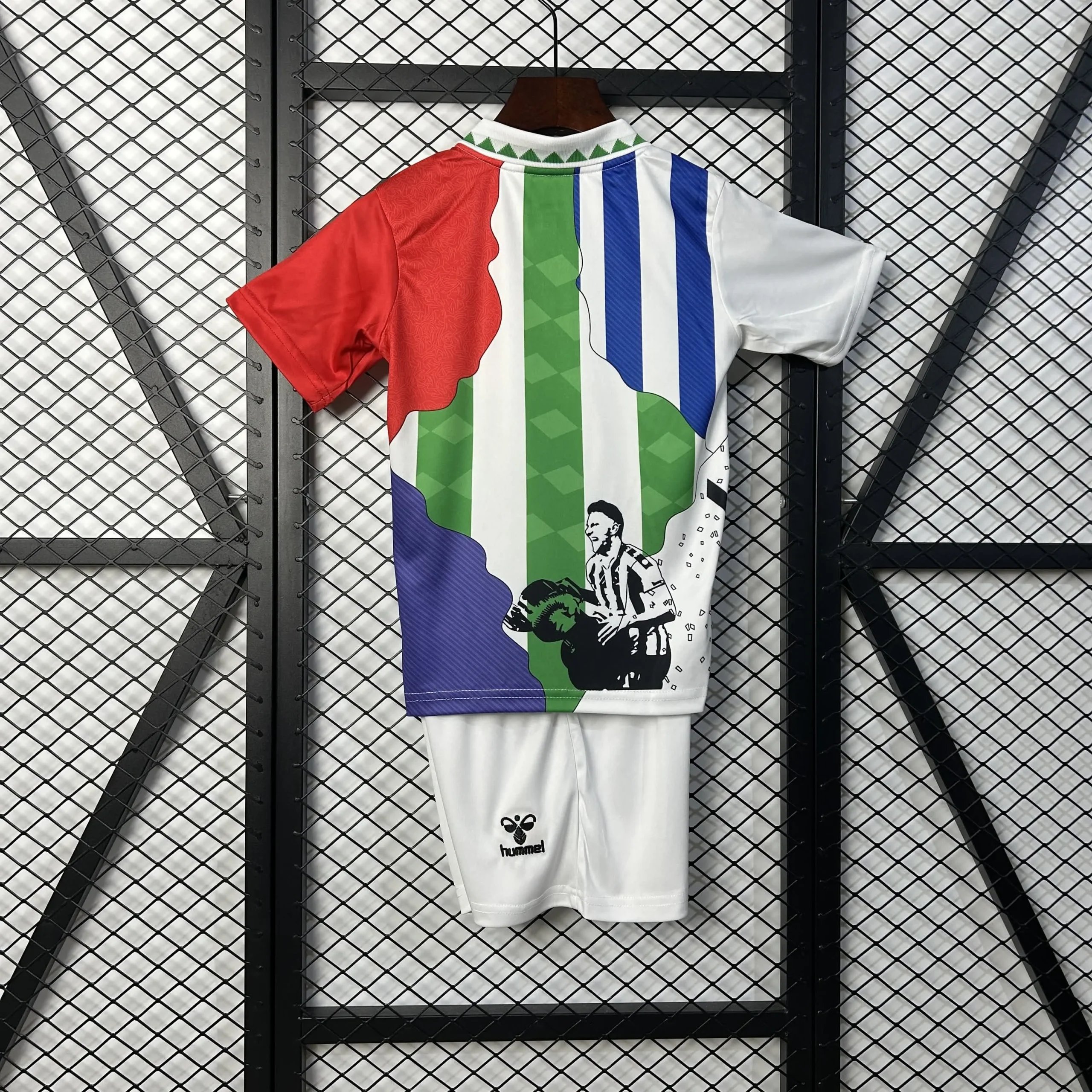 2025 2026 kids size joaqu n special edition football shirt real betis x valencia x spain 2