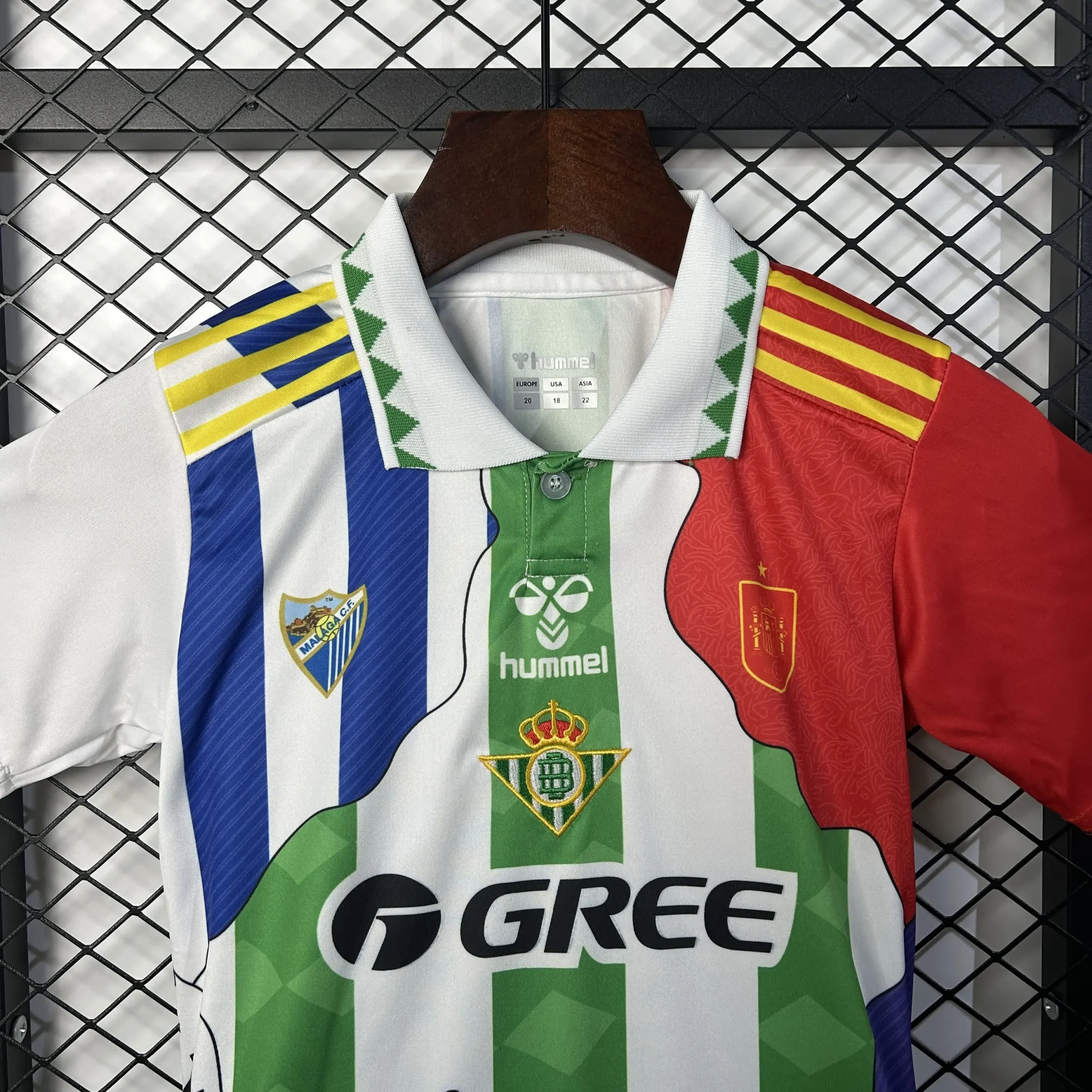 2025 2026 kids size joaqu n special edition football shirt real betis x valencia x spain 3