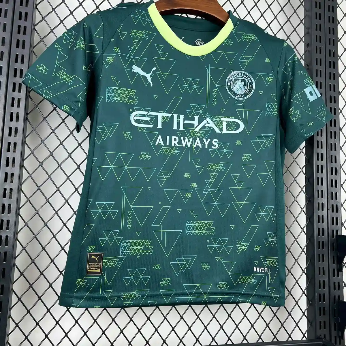 2025 2026 kids size manchester city third away football shirt 3