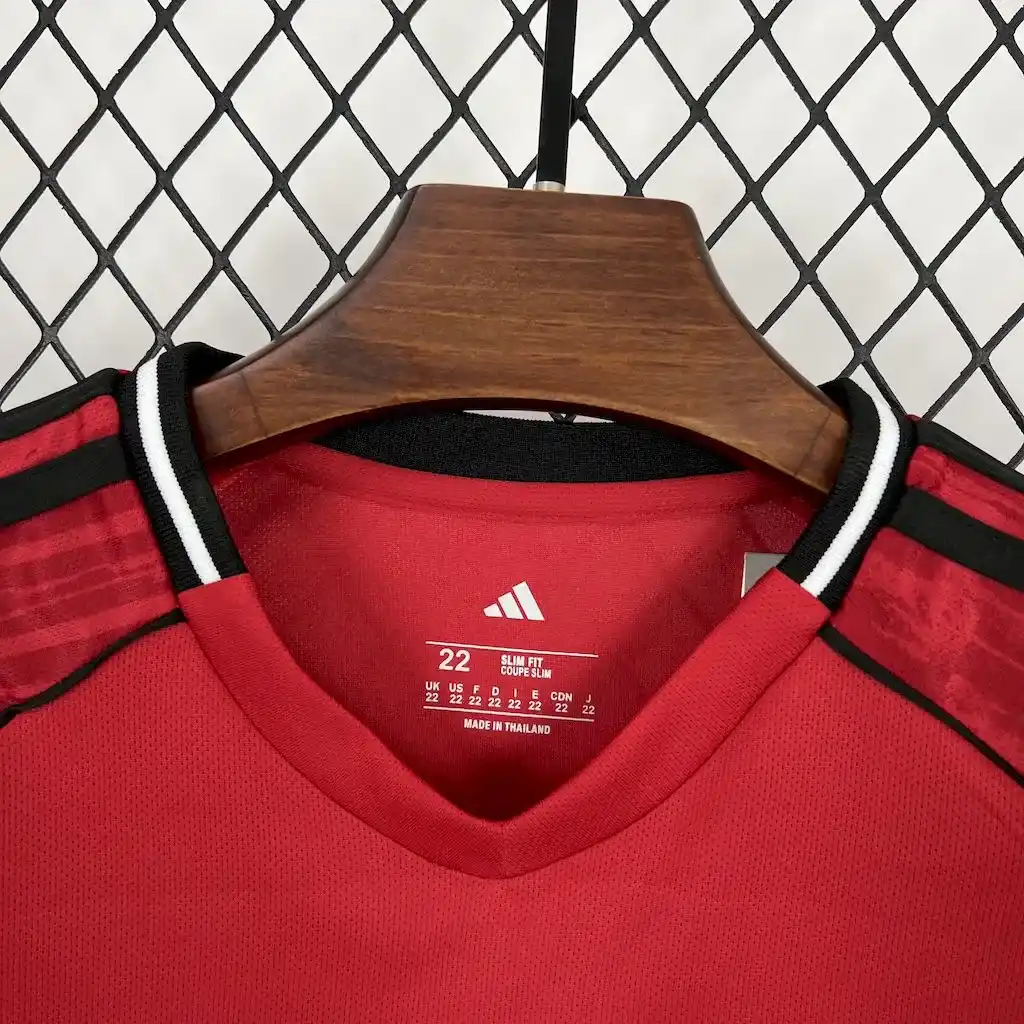 2025 2026 kids size manchester united home football shirt 3