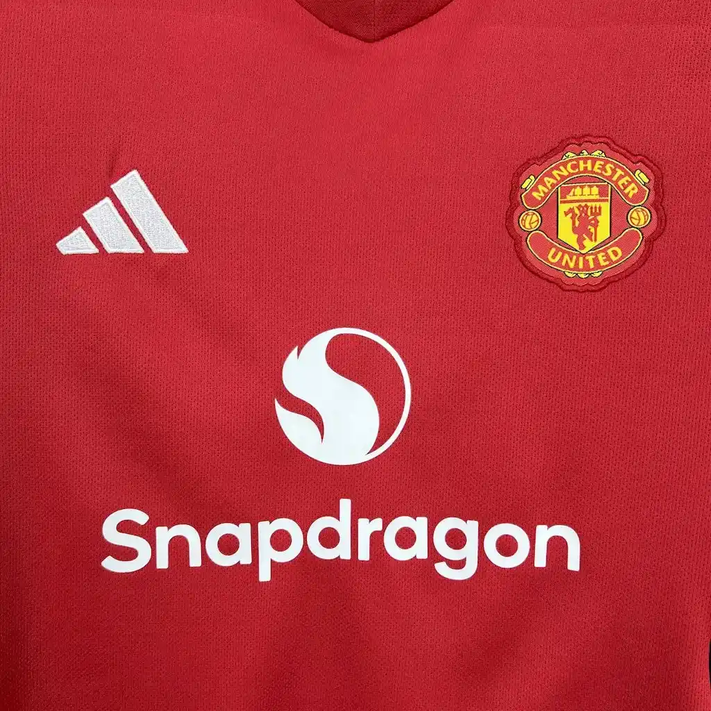 2025 2026 kids size manchester united home football shirt 4