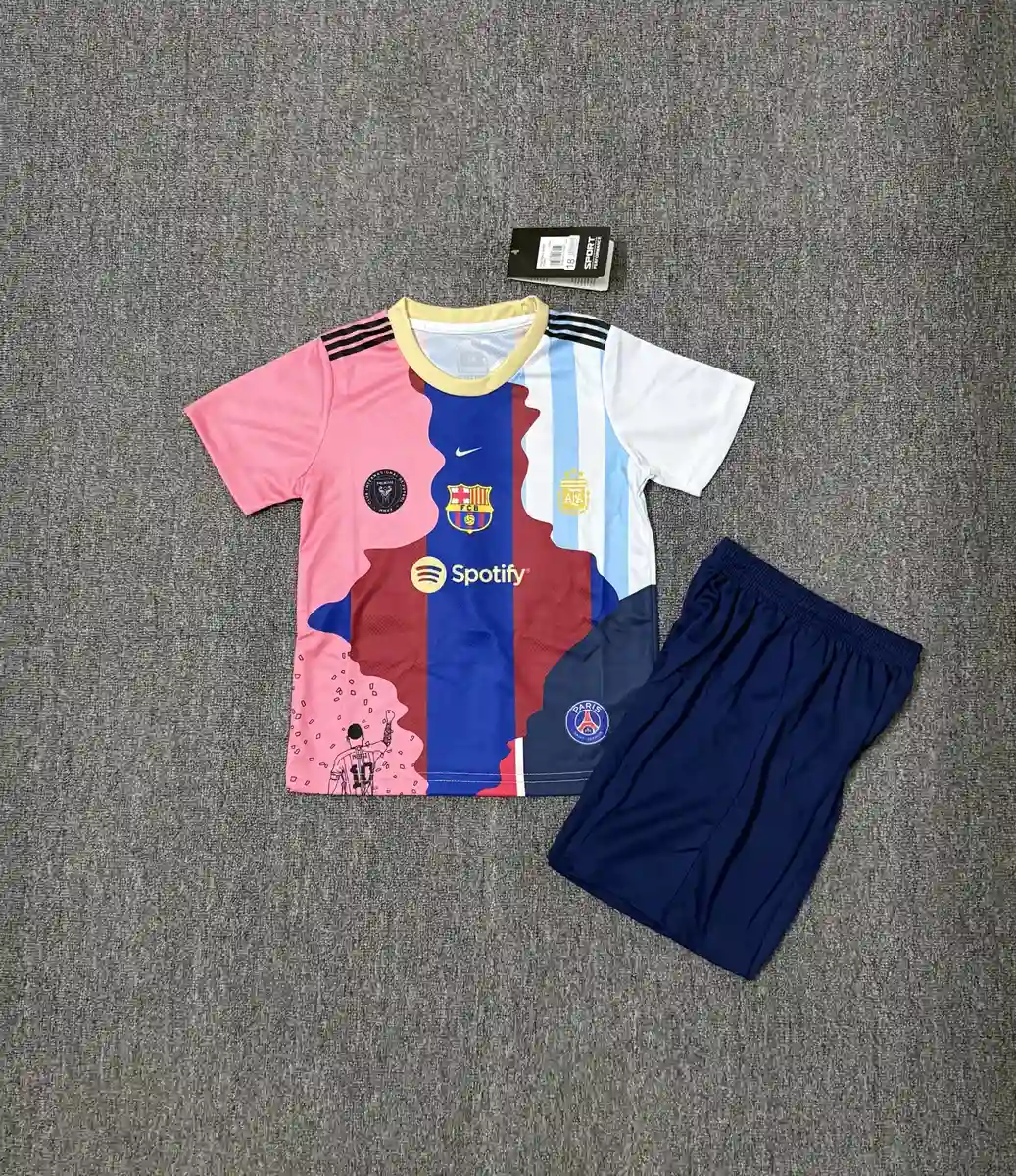 2025 2026 kids size messi commemorative edition soccer jersey 1