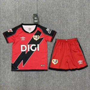 2025 2026 kids size rayo vallecano away football shirt 1