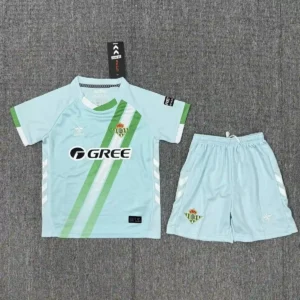 2025 2026 kids size real betis away football shirt 1