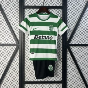 2025 2026 kids size sporting lisbon home football shirt 1