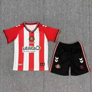 2025 2026 kids size sunderland afc home football jersey 1