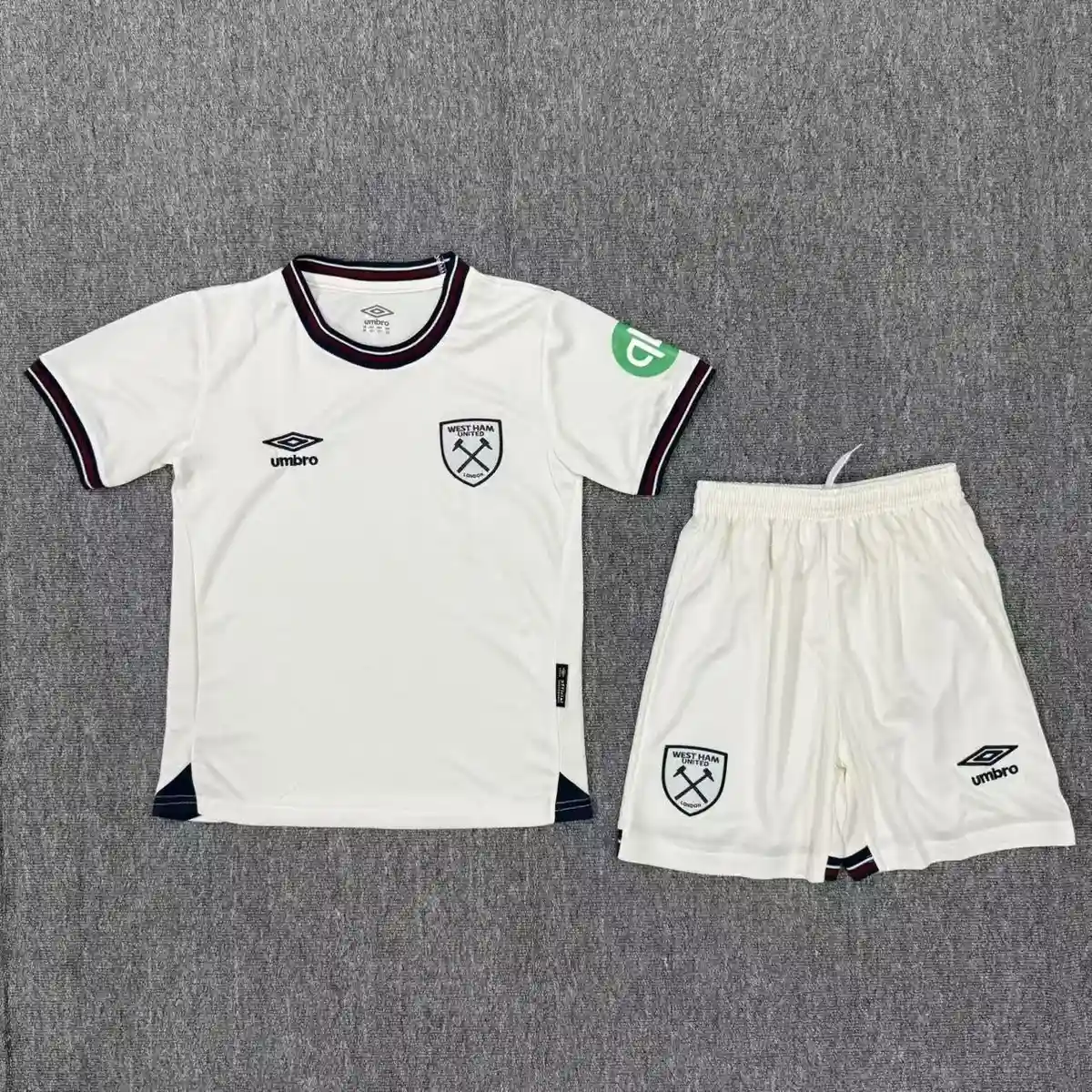 2025 2026 kids size west ham united away football jersey 1