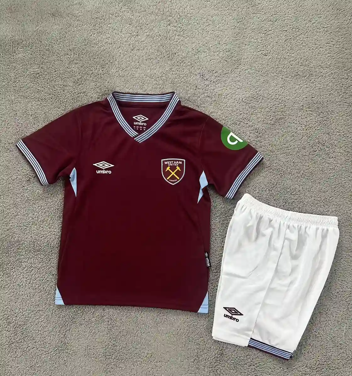 2025 2026 kids size west ham united f c home football jersey 1