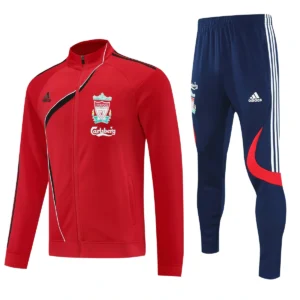 2025 2026 liverpool long zipped jacket training suit jersey red 1