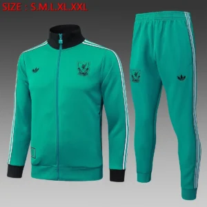 2025 2026 liverpool long zipper jacket training suit jersey set 1