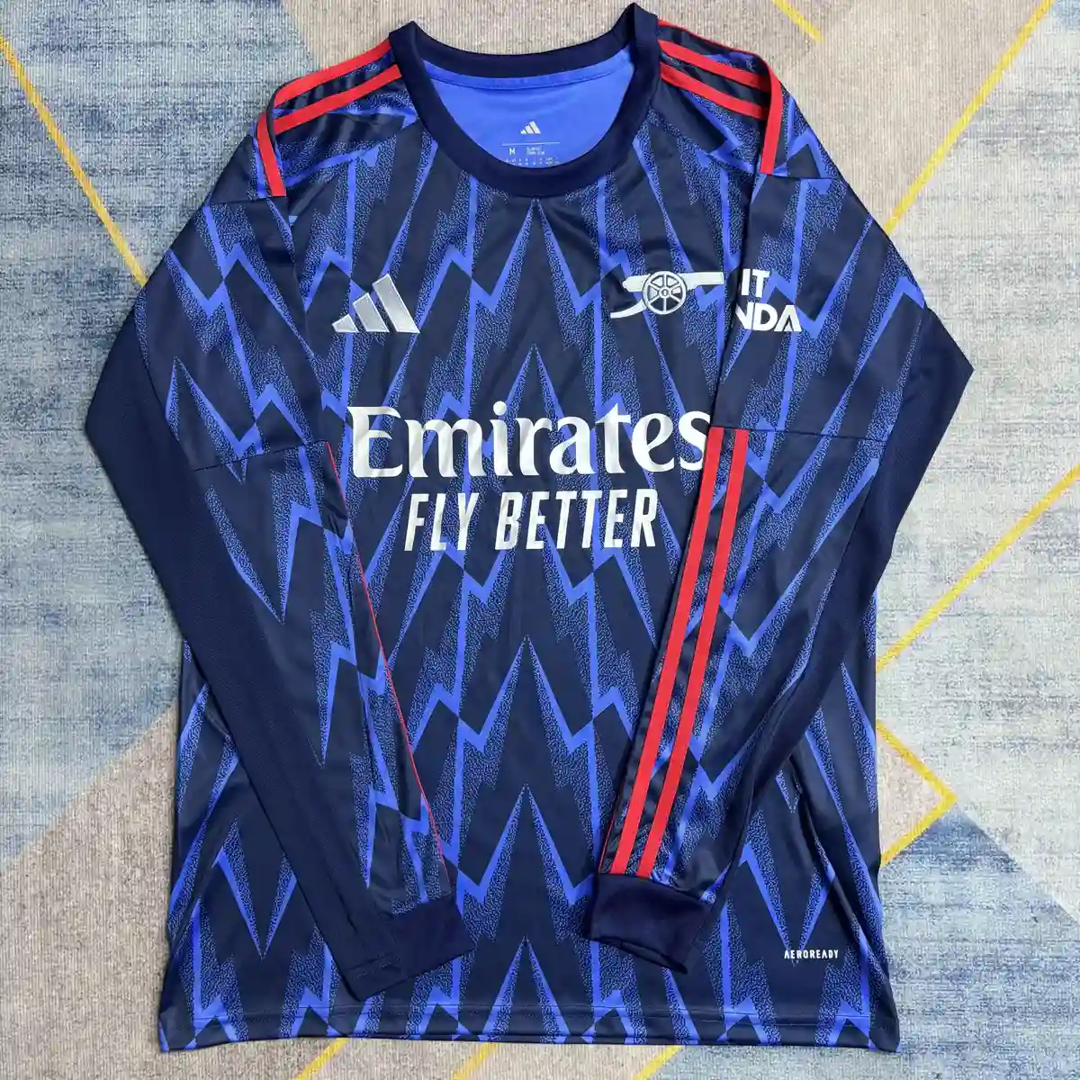 2025 2026 long sleeve arsenal away football shirt 1