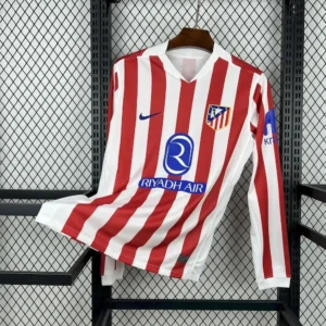 2025 2026 long sleeve atletico madrid home football shirt 1