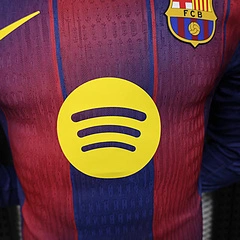 2025 2026 long sleeve player barcelona home football shirt 5