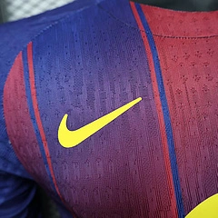 2025 2026 long sleeve player barcelona home football shirt 6