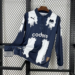 2025 2026 long sleeve rayados monterrey home football shirt 1