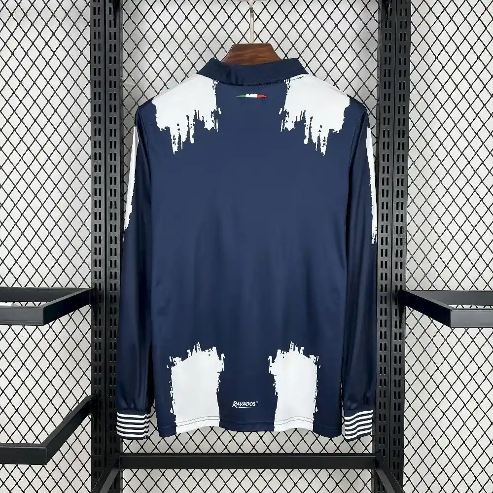 2025 2026 long sleeve rayados monterrey home football shirt 2