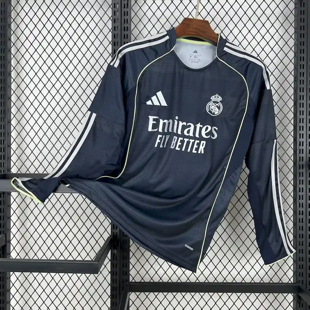 2025 2026 long sleeve real madridaway football shirt 1