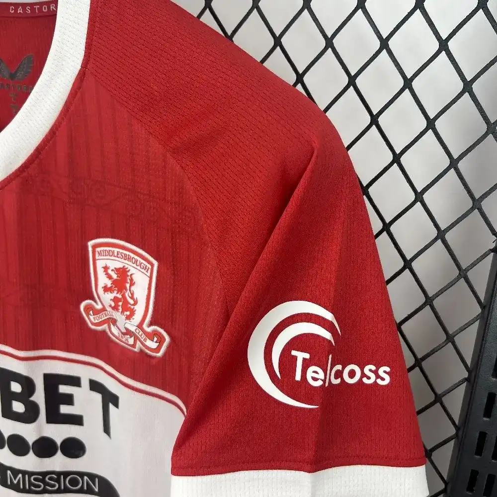 2025 2026 middlesbrough f c home football shirt 6