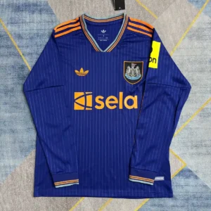 2025 2026 newcastle united long sleeves second away football shirt 1