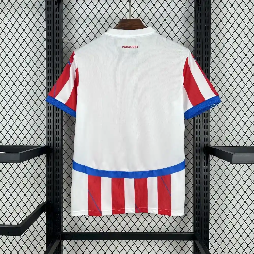 2025 2026 paraguay national team home football shirt 2