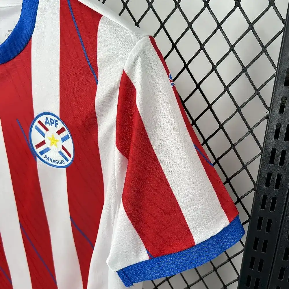 2025 2026 paraguay national team home football shirt 7