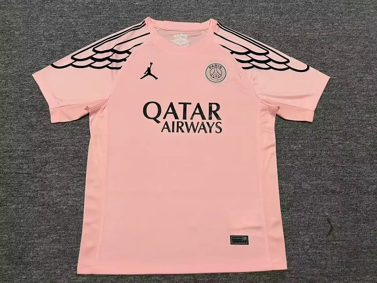 2025 2026 paris saint germain pink football shirt 1