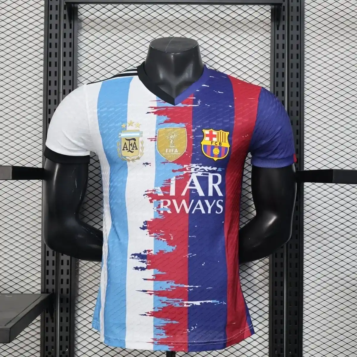 2025 2026 player argentina x barcelona football jersey 1