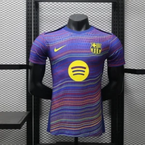 2025 2026 player barcelona pre game football shirt 1